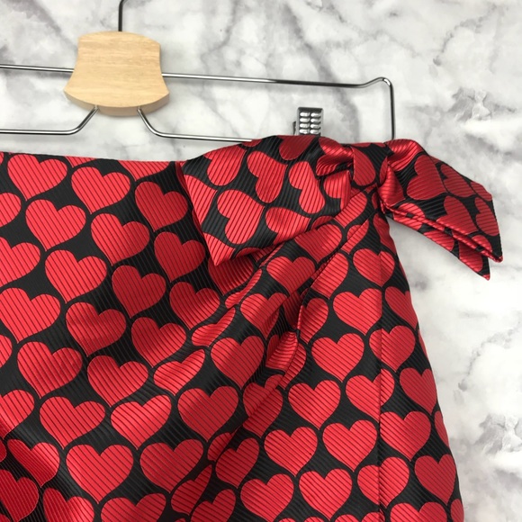 NWT J. Crew Red Hearts Skirt - Picture 3 of 8